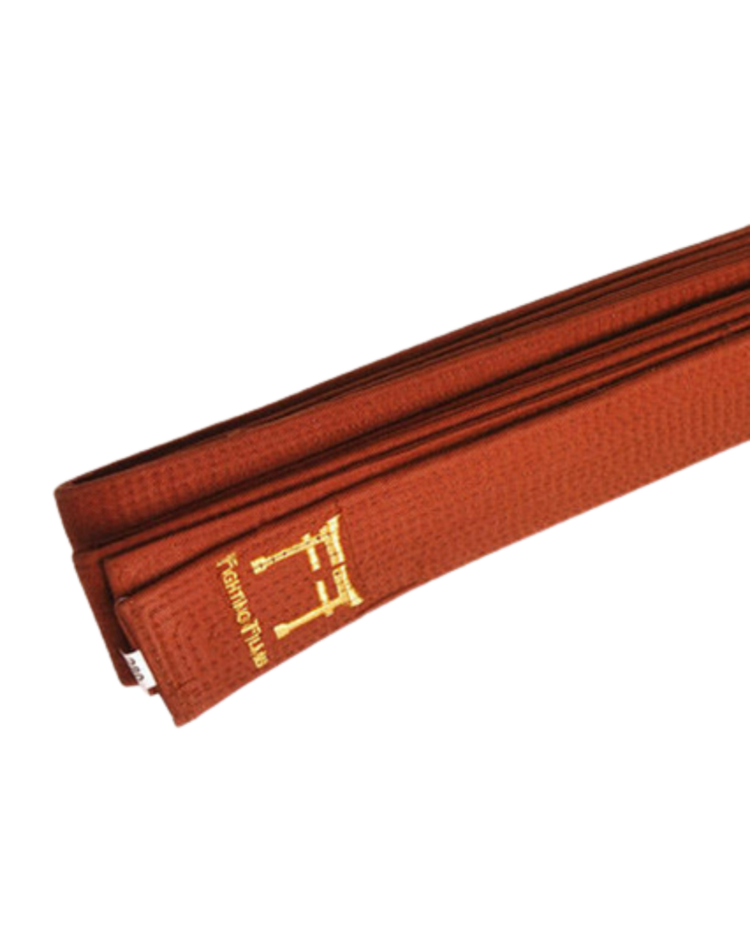 red judo belt for competition