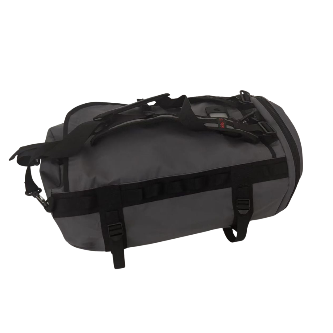 Sac De Judo FightingFilms Bakku Pakku - 70L, Noir/gris, Cabine, Pour 2 Judogis, étanche