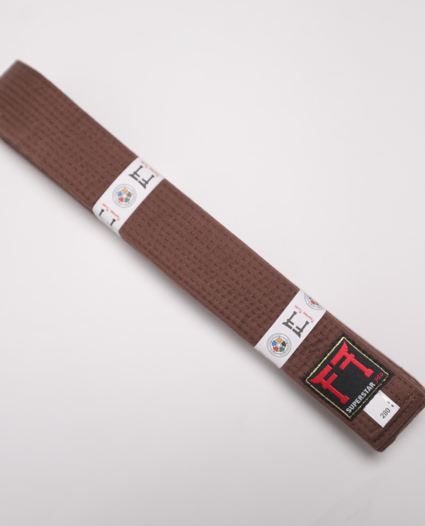 brown judo belt