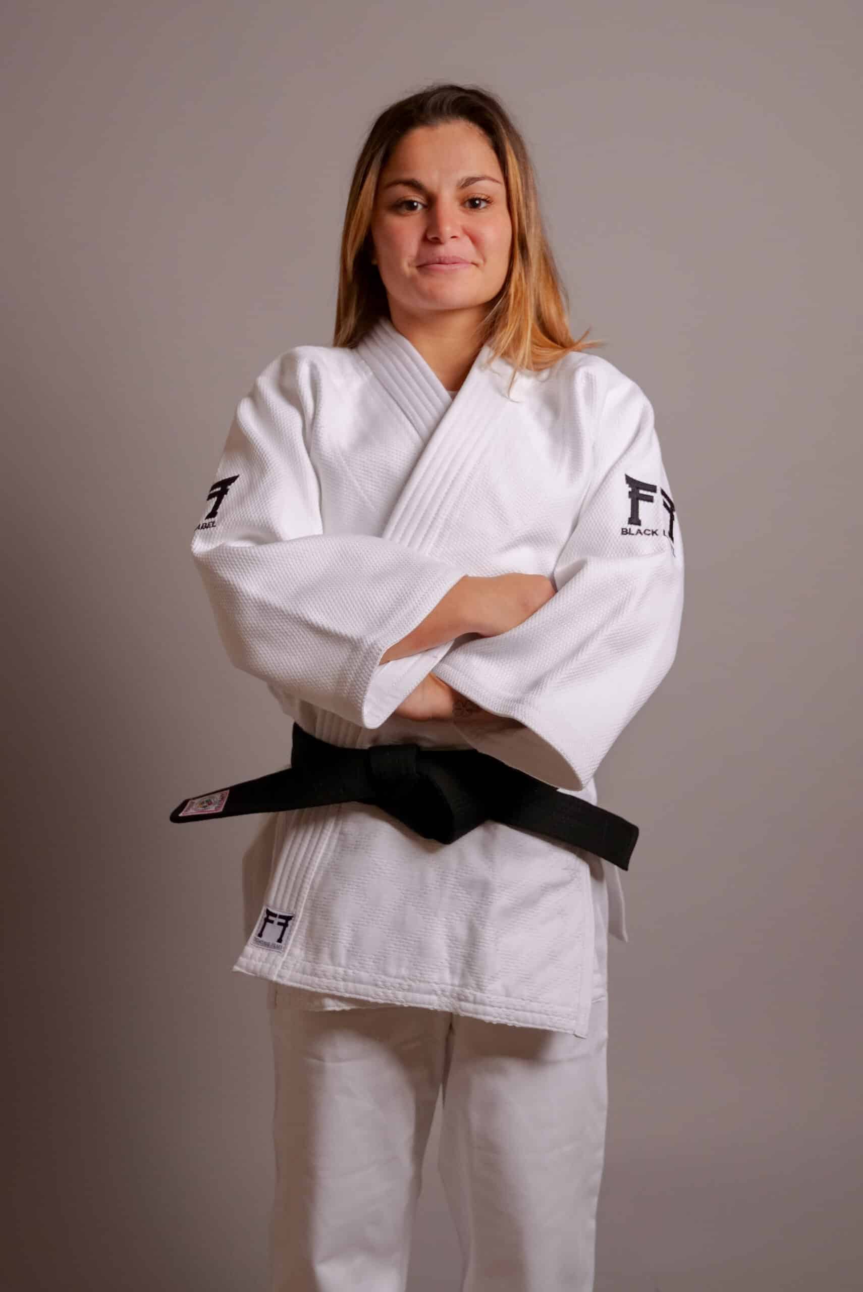 Black Label Judo Kimono 820gr - FightingFilms