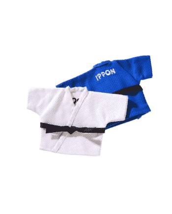 mini kimono de judo de décoration