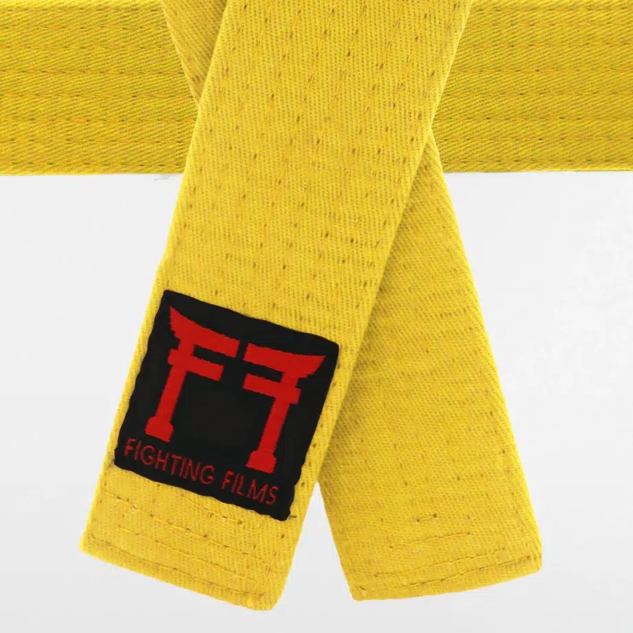 ceinture de judo jaune