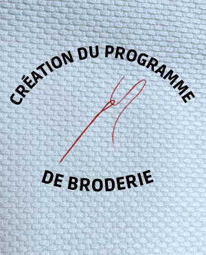 Création du programme de broderie